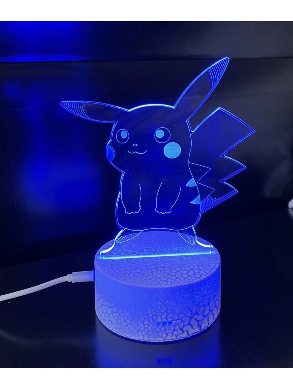 Pokémon LED Holographic Multicolor Neon Night Light-Color Changing